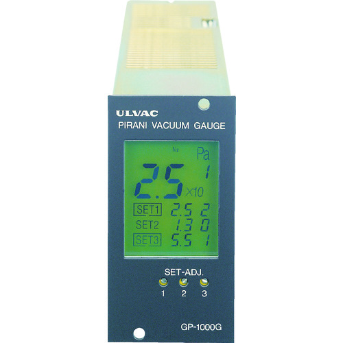 トラスコ中山 ULVAC ピラニ真空計(デジタル仕様) GP-1000G/WP-01(ご注文単位1セット)【直送品】
