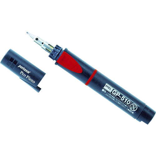 トラスコ中山 グット ガス式はんだこて ポータソルプロピエゾ(ご注文単位1個)【直送品】