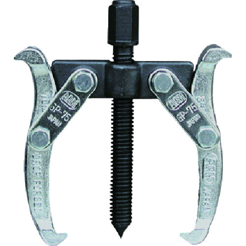 トラスコ中山 ARM ギヤープーラー2本爪75mm(ご注文単位1台)【直送品】