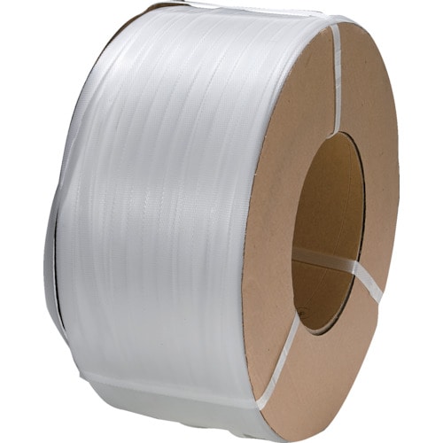 トラスコ中山 TRUSCO 自動梱包器用PPバンド幅15.5mmX長さ2500m 透明 432-9597(ご注文単位1巻)【直送品】