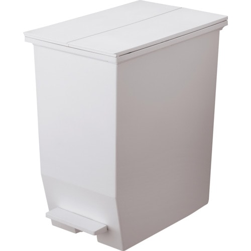 トラスコ中山 リス H&H棚下で使えるペダルダストボックス45L GY(ご注文単位1個)【直送品】