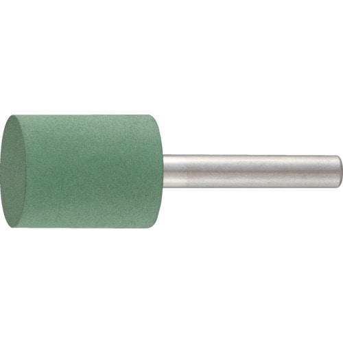 トラスコ中山 TRUSCO 高耐久ゴム軸付砥石 Φ20X幅25X軸6 #220 5本入（ご注文単位1パック）【直送品】