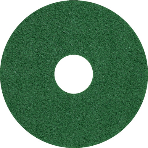 トラスコ中山 3M グリーンスクラビングパッド 緑 455X82mm (5枚入)（ご注文単位1箱）【直送品】