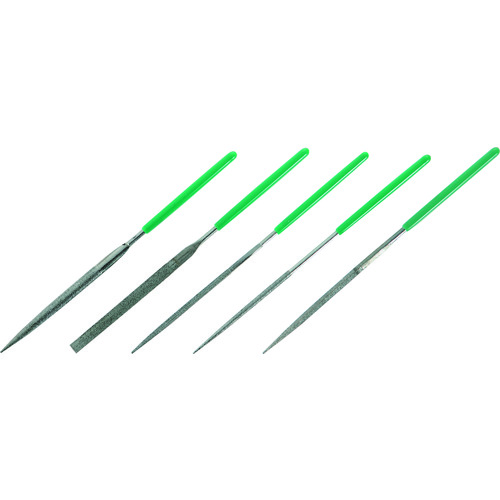 トラスコ中山 TRUSCO ダイヤモンドヤスリ 精密用 100mm セット(ご注文単位1セット)【直送品】