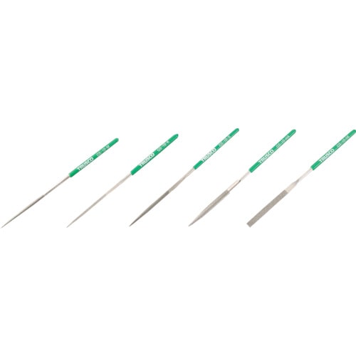 トラスコ中山 TRUSCO ダイヤモンドヤスリ 精密用#170 5本セット 全長140mmX刃長50mm(10本組サイズ) (ご注文単位1セット)【直送品】