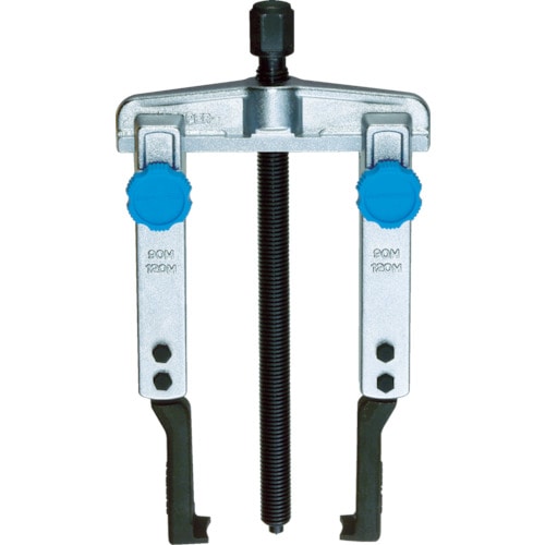 トラスコ中山 スーパー スライドギヤプーラ(薄爪ロングタイプ)(爪の届く長さ:310) 被引き抜き物の外径:外掛時30~200mm、内掛時110~260mm(ご注文単位1台)【直送品】