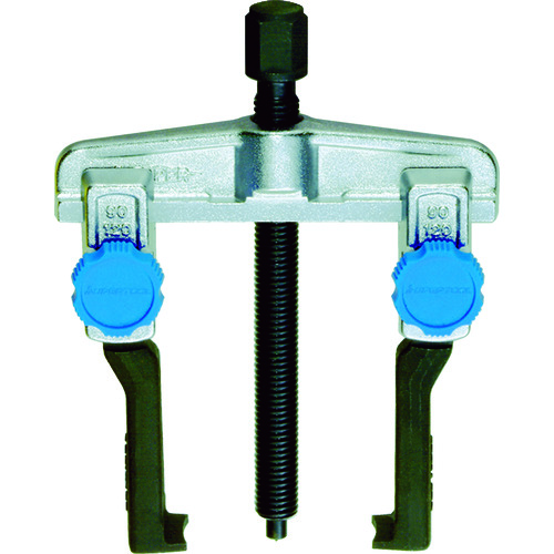 >トラスコ中山 スーパー スライドギヤプーラ(薄爪タイプ)(爪の届く長さ:103) 被引き抜き物の外径:外掛時20~90mm、内掛時80~140mm(ご注文単位1台)【直送品】