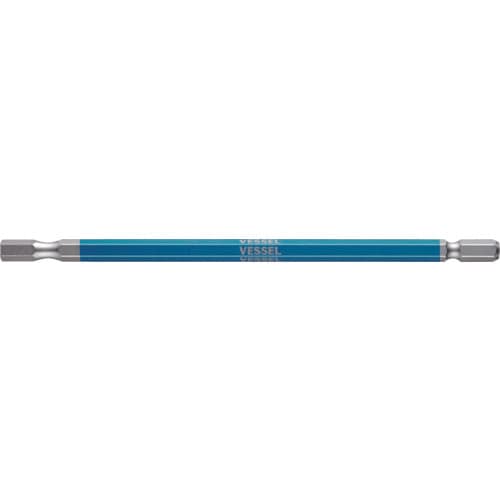 トラスコ中山 ベッセル 剛彩ビット (片頭ヘックス) 対辺6×150mm（ご注文単位1パック）【直送品】