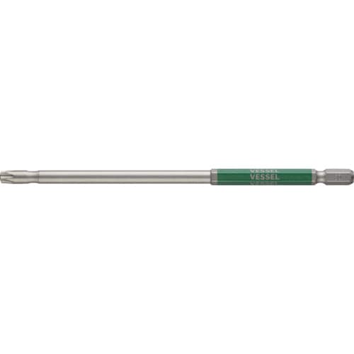 トラスコ中山 ベッセル 剛彩ビット (片頭トルクス) T30H×150mm（ご注文単位1パック）【直送品】