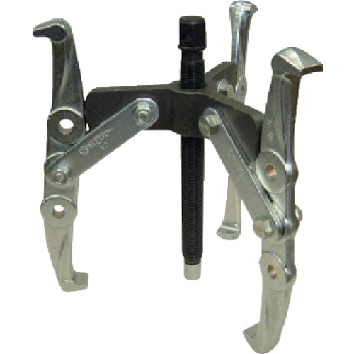 トラスコ中山 スーパー ギヤープーラGT型 3本爪プーラ D(被引抜き物の直径):最小150、最大375(ご注文単位1台)【直送品】