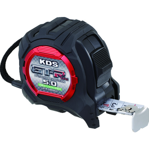 トラスコ中山 KDS コンベックス 剛立G25巾 5mまさめ 厚爪ホルダー付(ご注文単位1個)【直送品】