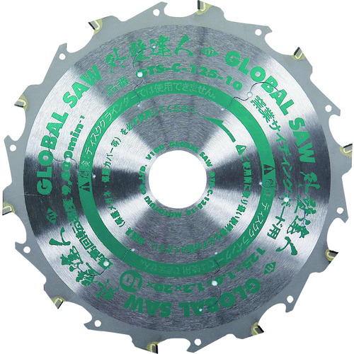 トラスコ中山 モトユキ グローバルソー窯業サイディングボード用チップソー 137-5681(ご注文単位1枚)【直送品】