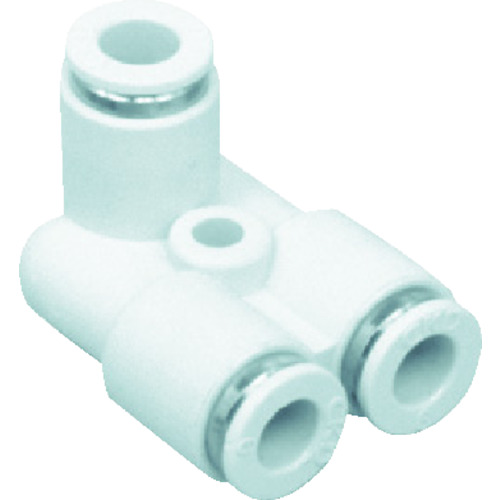 トラスコ中山 CKD チューブ継手 ニュージョイント FY形タイプ 適合チューブ外径4mm(ご注文単位1個)【直送品】