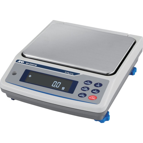 トラスコ中山 A&D 防塵・防水型校正用分銅内蔵中量級天びん GX-22001M(ご注文単位1台)【直送品】