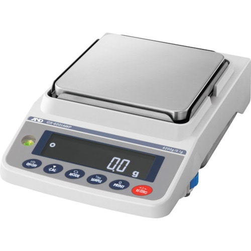 トラスコ中山 A&D 防塵・防水型校正用分銅内蔵汎用天びん GX-6001AWP(ご注文単位1台)【直送品】