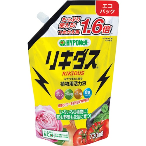 トラスコ中山 ハイポネックス リキダスエコパック(ご注文単位1個)【直送品】