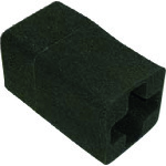 トラスコ中山 JTX 354158)黒板拭きクリーナー用スポンジ H074J (ご注文単位1個)【直送品】