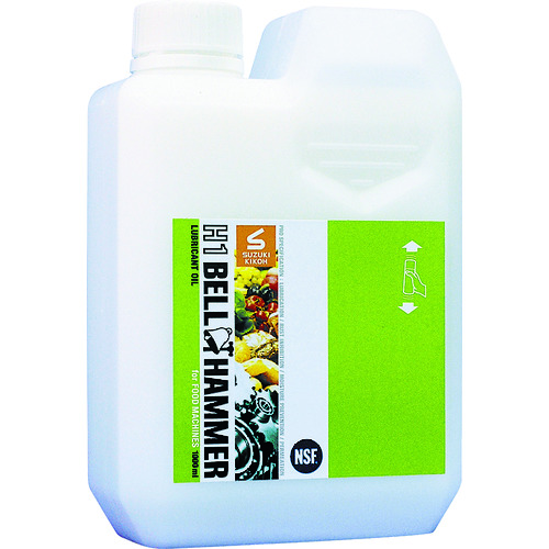 トラスコ中山 ベルハンマー 食品機械用 超極圧潤滑剤 H1ベルハンマー 原液1L（ご注文単位1本）【直送品】