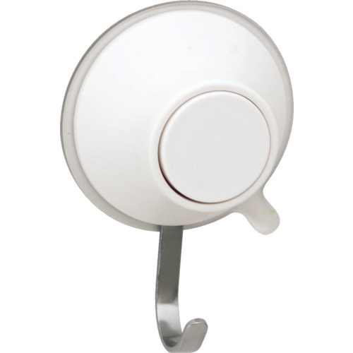 トラスコ中山 レック プッシュ式吸盤フック(S) 耐荷重4kg(ご注文単位1個)【直送品】