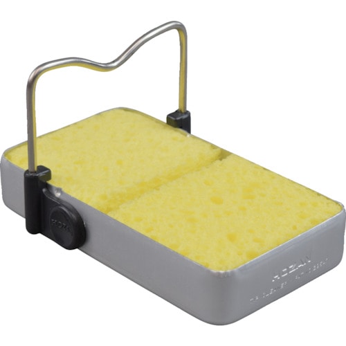 トラスコ中山 HOZAN コテ先クリーナー 間口74×奥行110×高さ24mm(ご注文単位1個)【直送品】