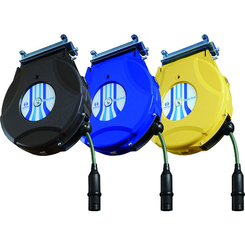 トラスコ中山 日平 タフティーエアーリール ホース内径8.0×外径12mm 820-2816(ご注文単位1台)【直送品】