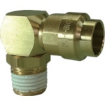 トラスコ中山 チヨダ ファイブHタイプメイルエルボ8mm・R3/8（ご注文単位1個）【直送品】