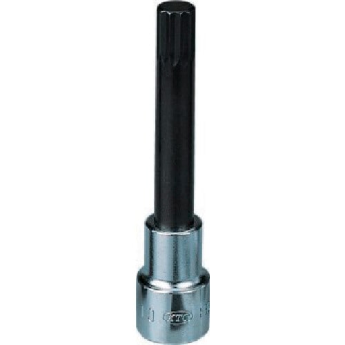 トラスコ中山 KTC 専用ツール(足回り関連) 12.7sq.ヘッドボルトレンチ サイズ8 全長100mm（ご注文単位1個）【直送品】