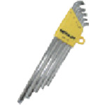 トラスコ中山 ミトロイ L型ホローレンチ ボールポイントスタビーロングmmホルダー5本組(ご注文単位1セット)【直送品】