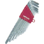 トラスコ中山 ミトロイ L型ホローレンチボールポイント ロング ミリ ホルダー8本組セット(ご注文単位1セット)【直送品】