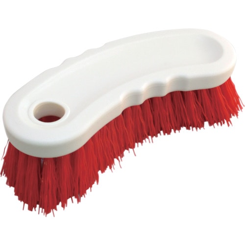 トラスコ中山 カウゼル ハンディブラシ赤(ご注文単位1個)【直送品】