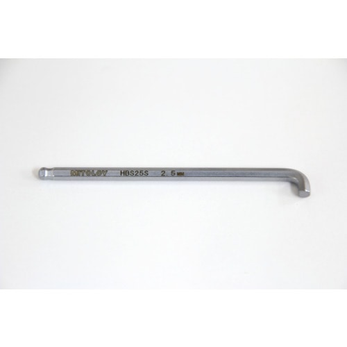 トラスコ中山 ミトロイ L型ホローレンチ ボールポイント スタビー ショート 2.5mm(ご注文単位1本)【直送品】