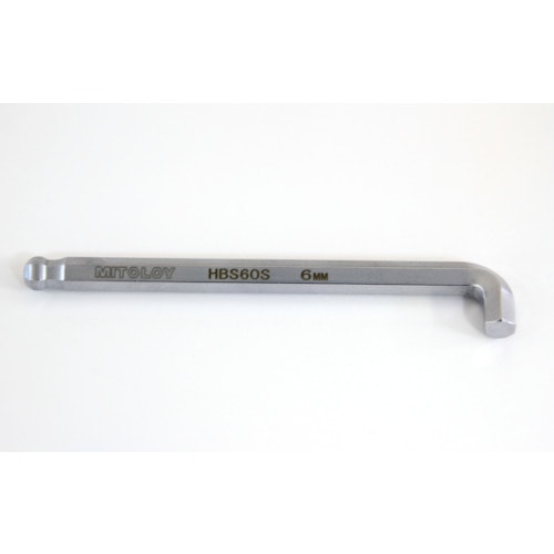 トラスコ中山 ミトロイ L型ホローレンチ ボールポイント スタビー ショート 6mm(ご注文単位1本)【直送品】