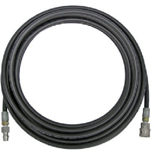 トラスコ中山 アサダ 3/8高圧ホース 200V冷水・エンジン式用 10m ワンタッチカプラ(ご注文単位1本)【直送品】