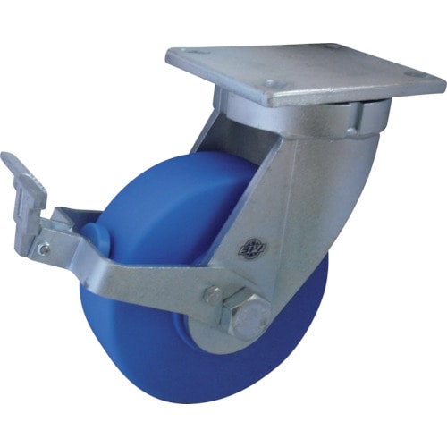 トラスコ中山 ヨドノ 超重量用MCナイロンキャスター自在車ストッパー付 835-3161(ご注文単位1個)【直送品】