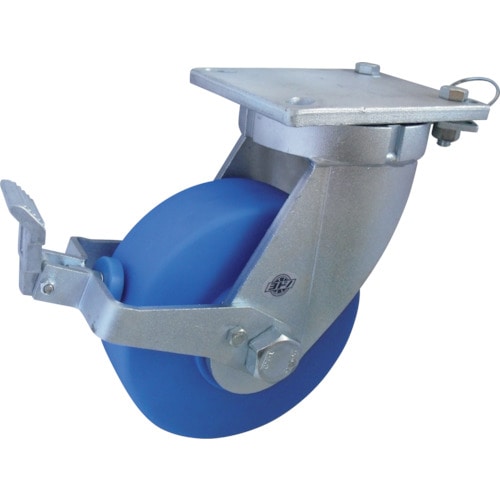 トラスコ中山 ヨドノ 超重量用MCナイロンキャスター自在車ストッパー・旋回ロック付 835-3165(ご注文単位1個)【直送品】