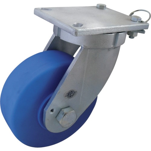 トラスコ中山 ヨドノ 超重量用MCナイロンキャスター自在車旋回ロック付 835-3163(ご注文単位1個)【直送品】