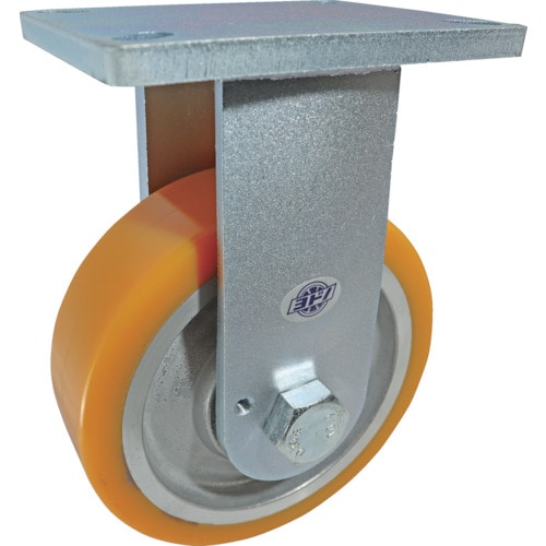 トラスコ中山 ヨドノ 超重量用高硬度ウレタン固定車 2000kg用(ご注文単位1個)【直送品】