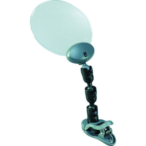 トラスコ中山 光 LEDライト付きルーペ クリップ(ご注文単位1個)【直送品】