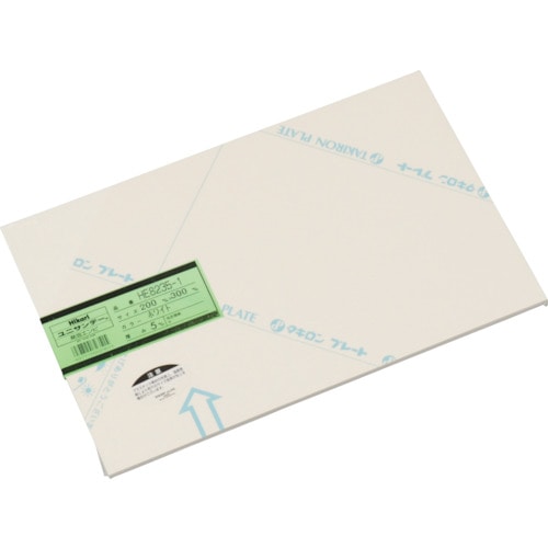 トラスコ中山 光 発泡エンビホワイト 5×200×300mm（ご注文単位1枚）【直送品】