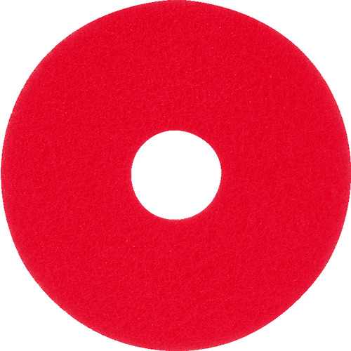 トラスコ中山 アマノ フロアパッド20 赤(ご注文単位5枚)【直送品】
