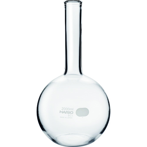 トラスコ中山 HARIO 平底フラスコ 2000ml(ご注文単位1個)【直送品】