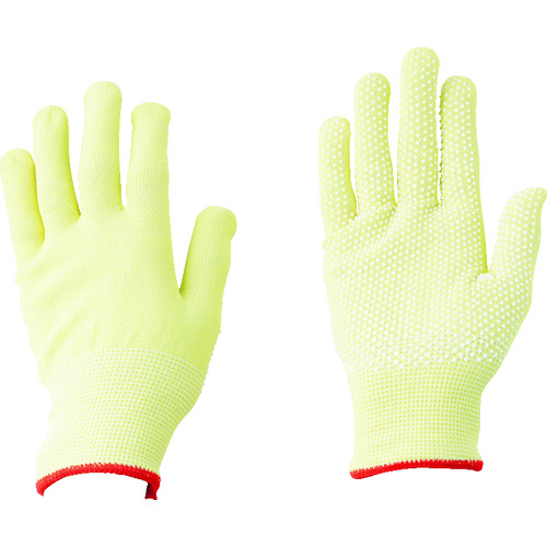 トラスコ中山 アトム 耐切創手袋 ケブラー(R)SD PVC L(ご注文単位1組)【直送品】