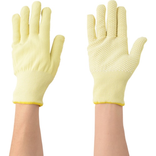 トラスコ中山 アトム 耐切創手袋 ケブラー(R)SD PVC LL(ご注文単位1組)【直送品】