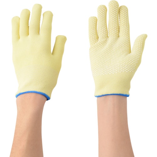 トラスコ中山 アトム 耐切創手袋 ケブラー(R)SD PVC M(ご注文単位1組)【直送品】