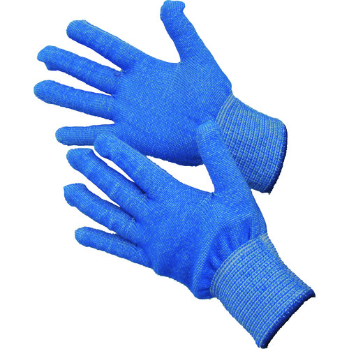 トラスコ中山 アトム 10G ツヌーガ手袋 ブルー M（ご注文単位10組）【直送品】