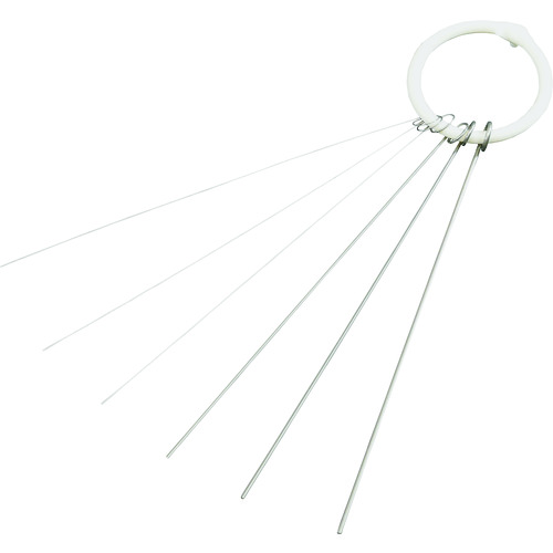 トラスコ中山 HOZAN ノズル掃除針セット(ご注文単位1個)【直送品】