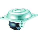 トラスコ中山 ユーエイ 低床式キャスター 自在車 32径 強化ナイロン車輪(ご注文単位1個)【直送品】