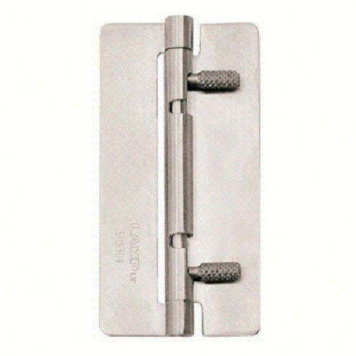 トラスコ中山 スガツネ工業 (170090940)HG-OTA100ワンタッチリリースヒンジ(ご注文単位1個)【直送品】