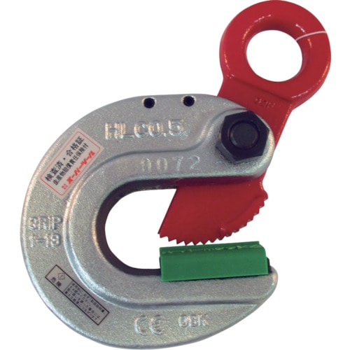 トラスコ中山 スーパー 形鋼クランプ 容量:0.5ton クランプ範囲:1~13mm D1:23mm(ご注文単位1台)【直送品】