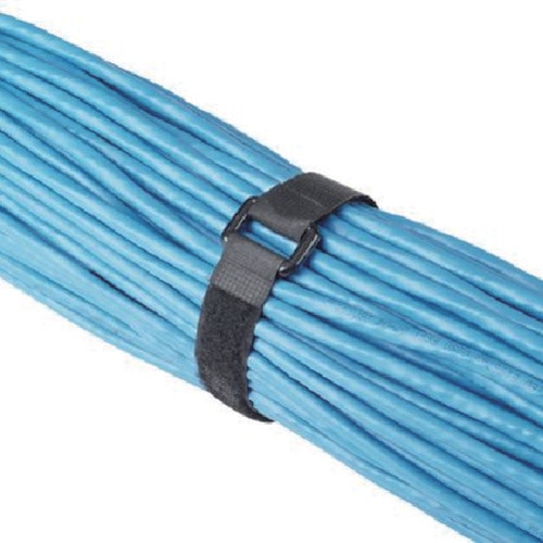 トラスコ中山 パンドウイット タックタイ HLCシリーズ バックル付き 黒 10本入り HLC3S-X0(ご注文単位1袋)【直送品】